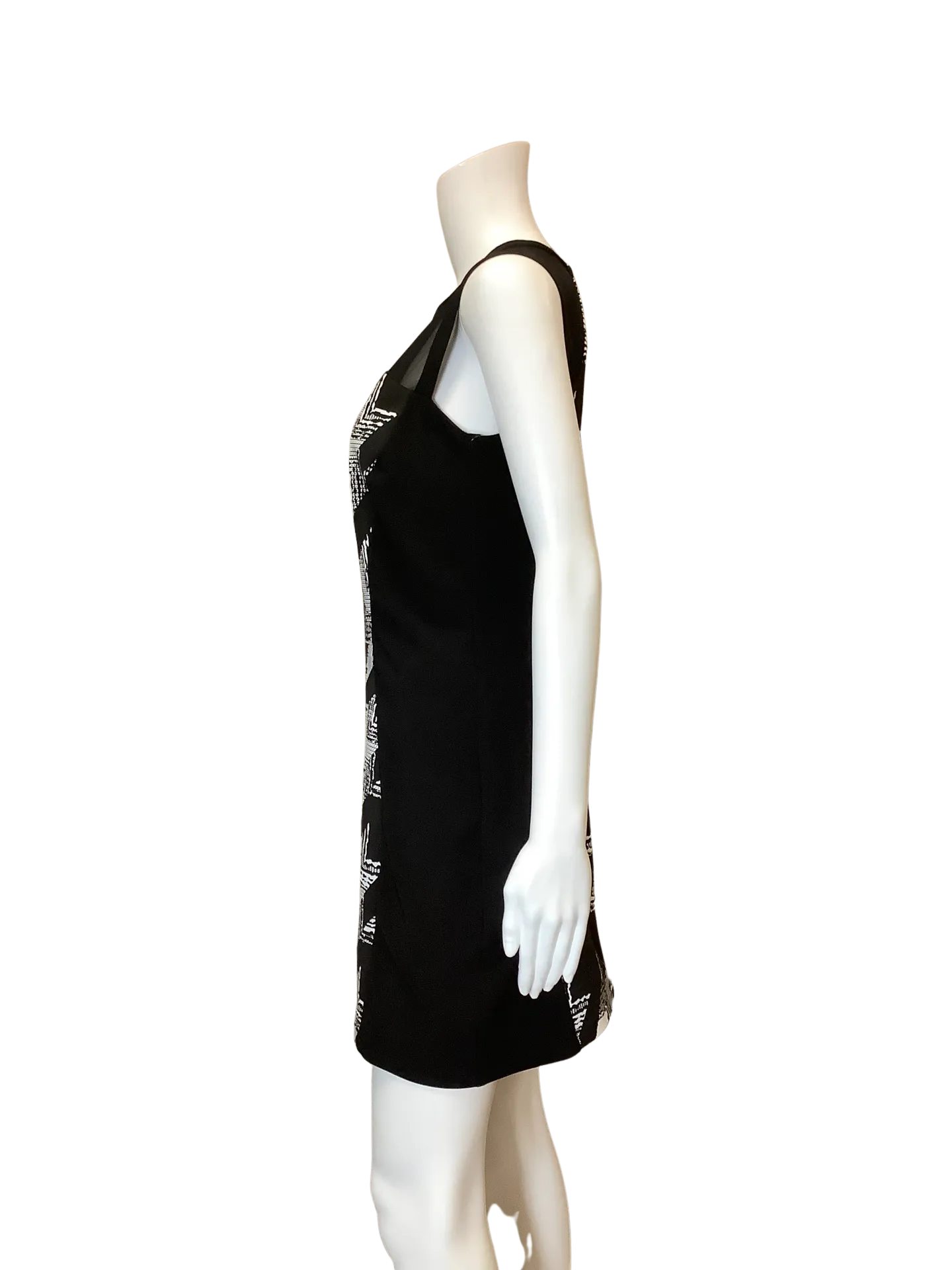 Joseph Ribkoff Black/White Dress  Size: 8
