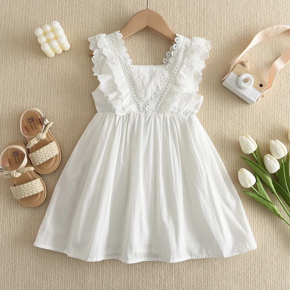 Kids Girls Floral Summer Fashion Dresses