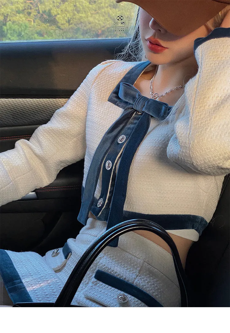 Korean Kawaii Mini Skirt Suit