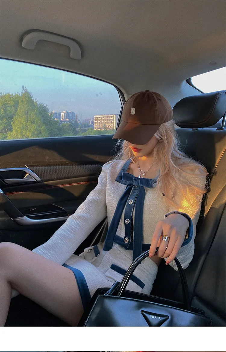 Korean Kawaii Mini Skirt Suit