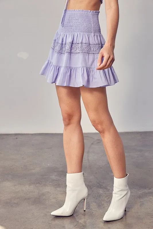Lacey Mini Skirt
