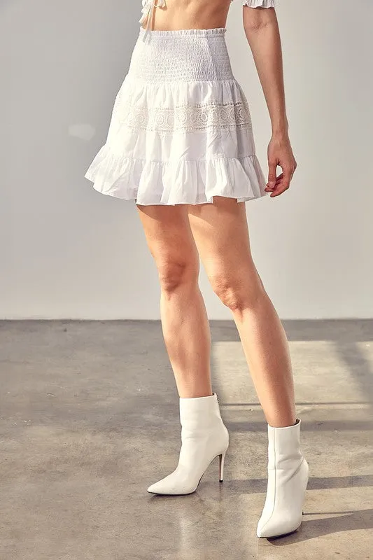 Lacey Mini Skirt
