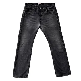 Levi’s Black Wash 501s (L)