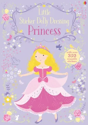Little Sticker Dolly Dressing Princess by Fiona Watt