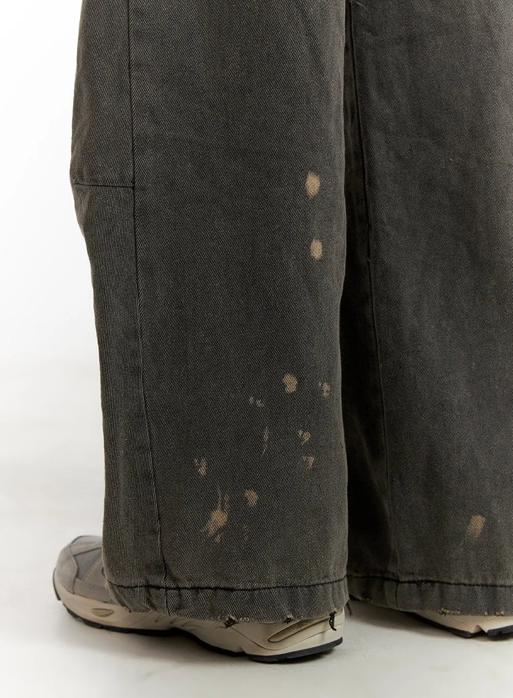 Loose Fit Cargo Jeans CY402