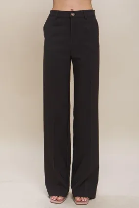 Love Tree Formal Straight Leg Blazer Pants