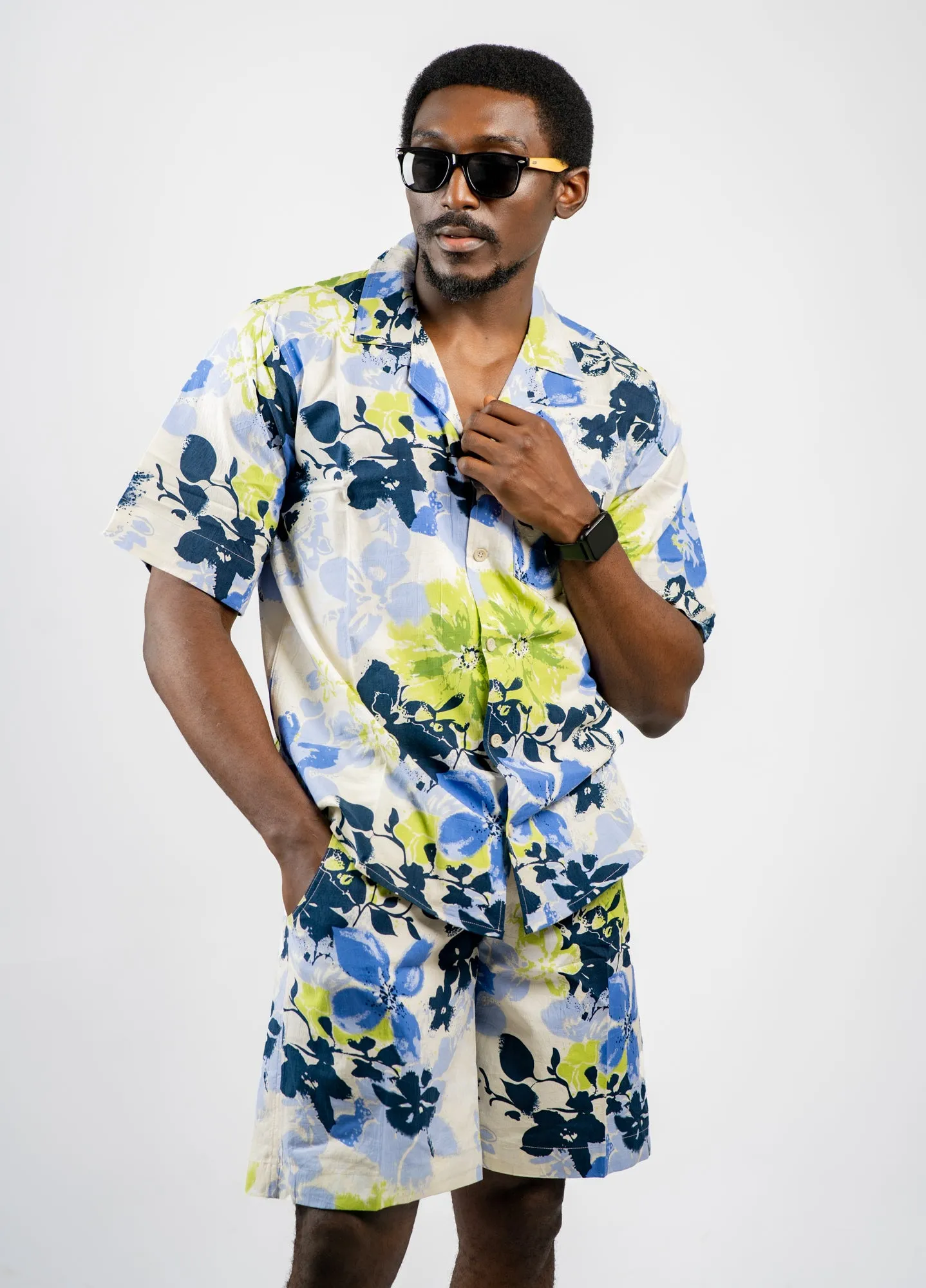 Luxe Men Linen Shorts