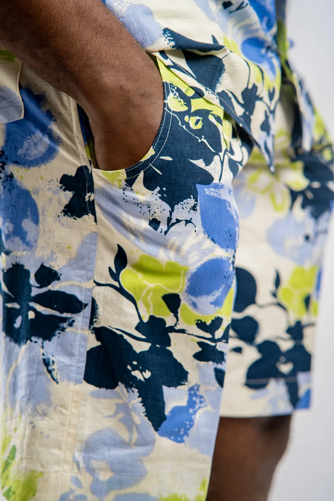 Luxe Men Linen Shorts