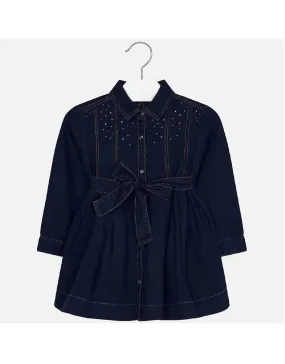 Mayoral Denim Strass Dress