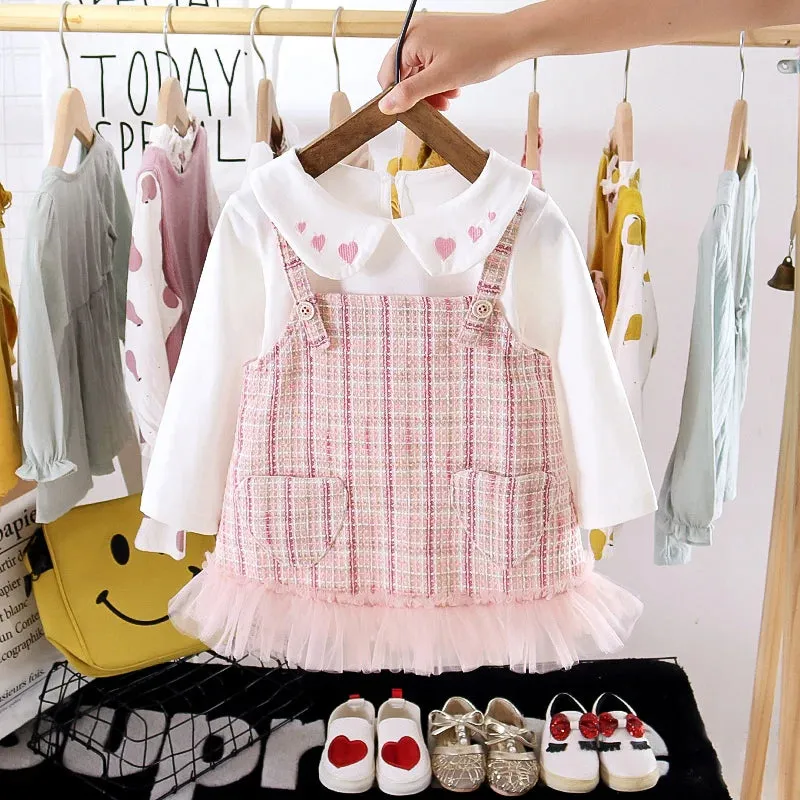 Melario Baby Girl Long Sleeve Dress