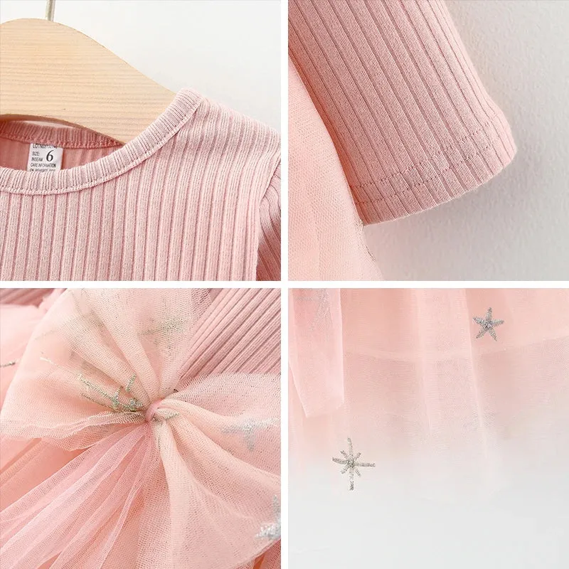 Melario Baby Girl Long Sleeve Dress