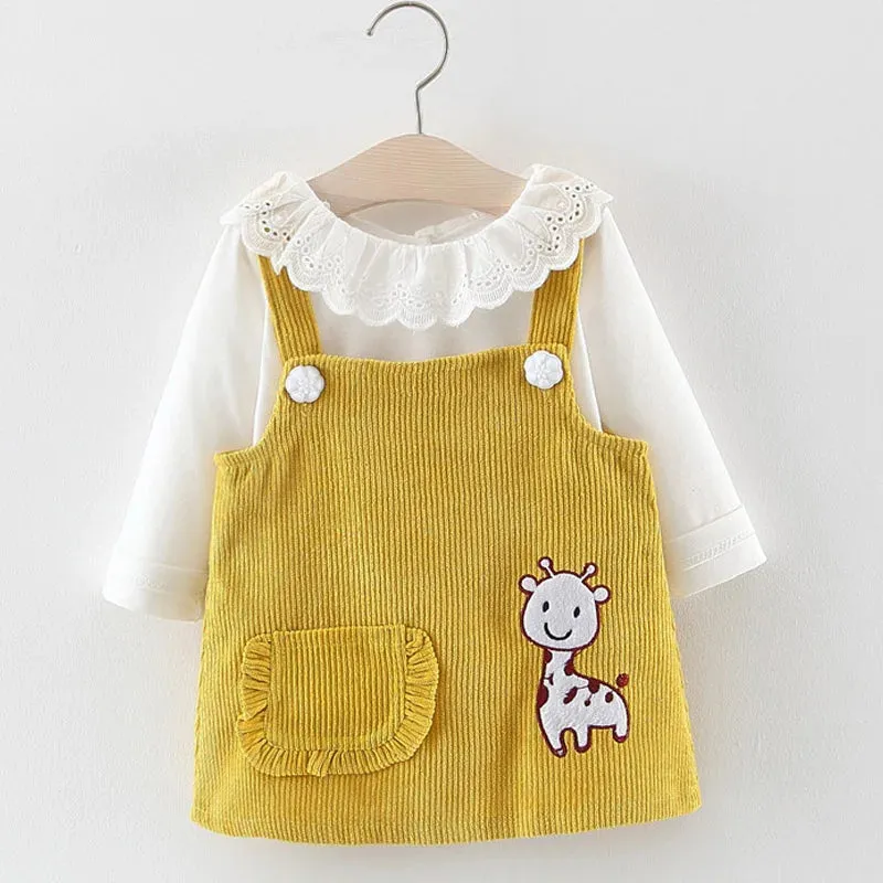 Melario Baby Girl Long Sleeve Dress
