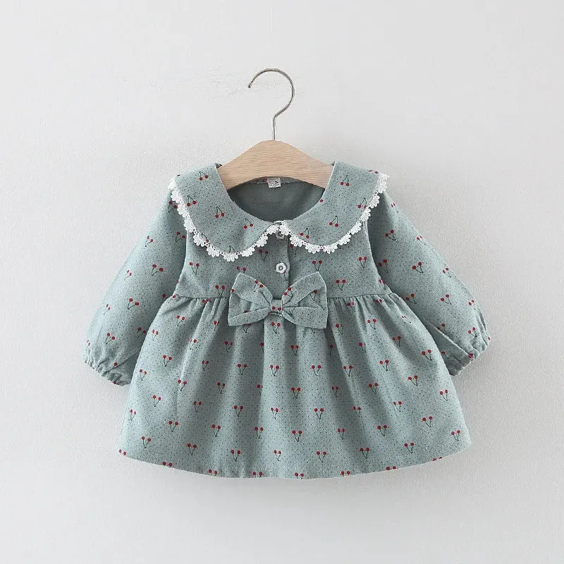 Melario Baby Girl Long Sleeve Dress