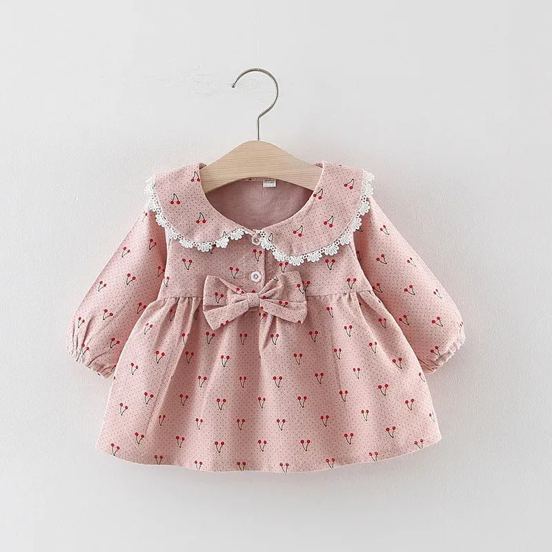 Melario Baby Girl Long Sleeve Dress