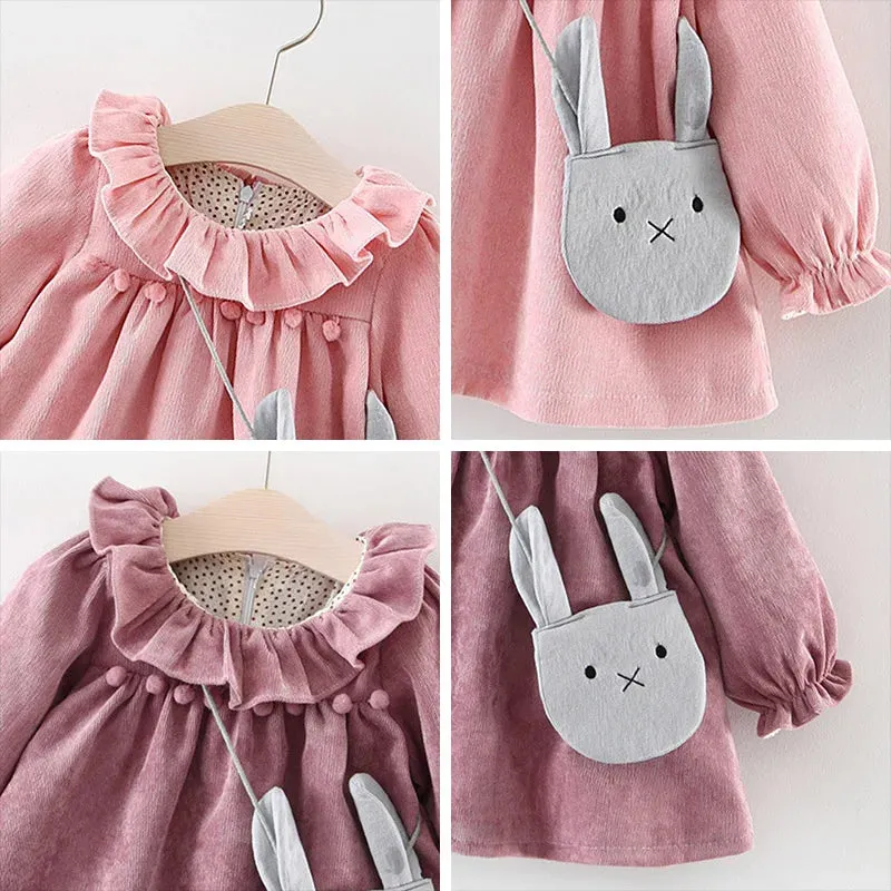 Melario Baby Girl Long Sleeve Dress