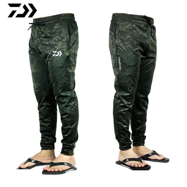 Men Outdoor Sports Pants Camouflage Fishing Pants