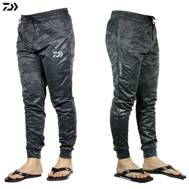 Men Outdoor Sports Pants Camouflage Fishing Pants