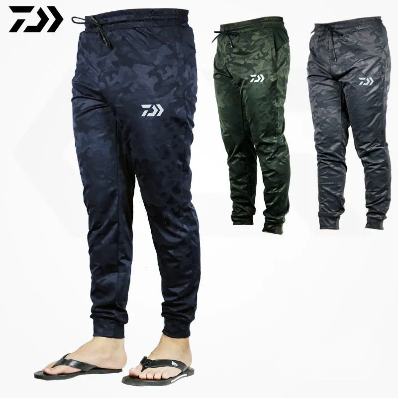 Men Outdoor Sports Pants Camouflage Fishing Pants