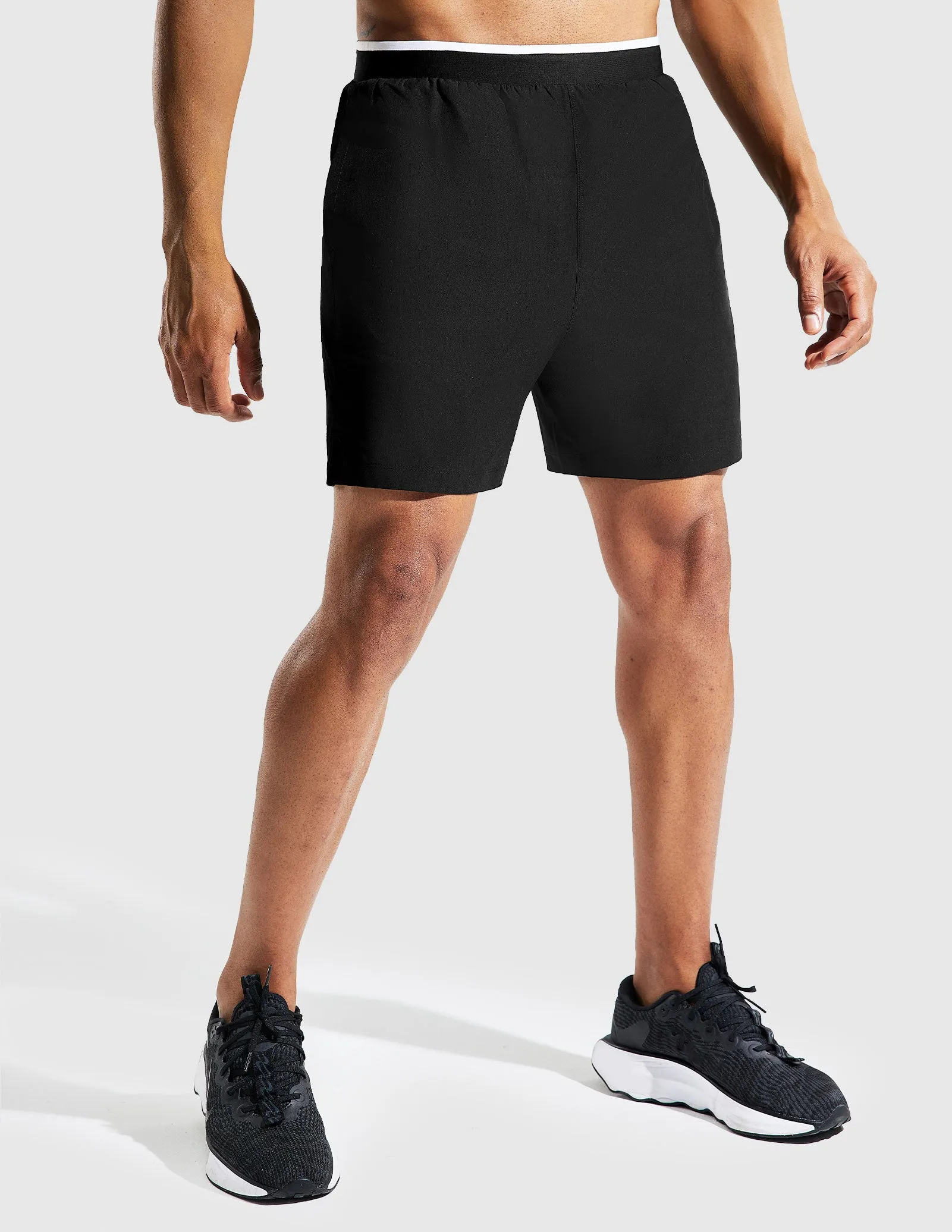 Men's 2 in 1 Running Shorts 5"
