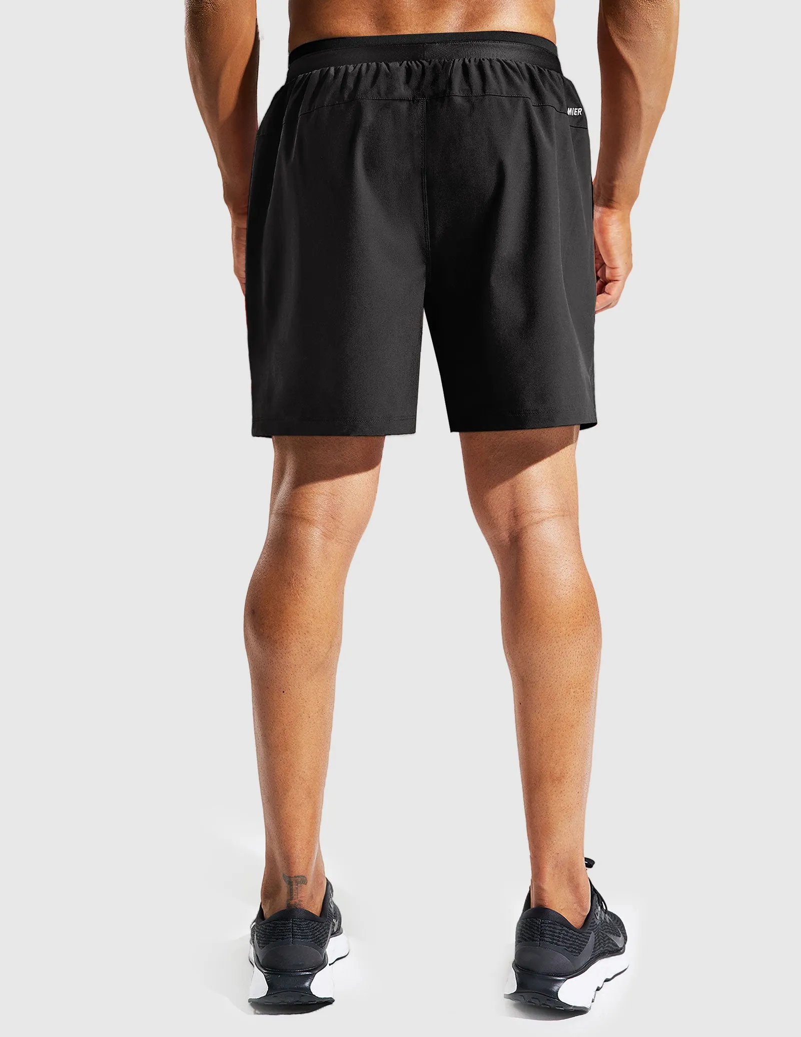 Men's 2 in 1 Running Shorts 5"