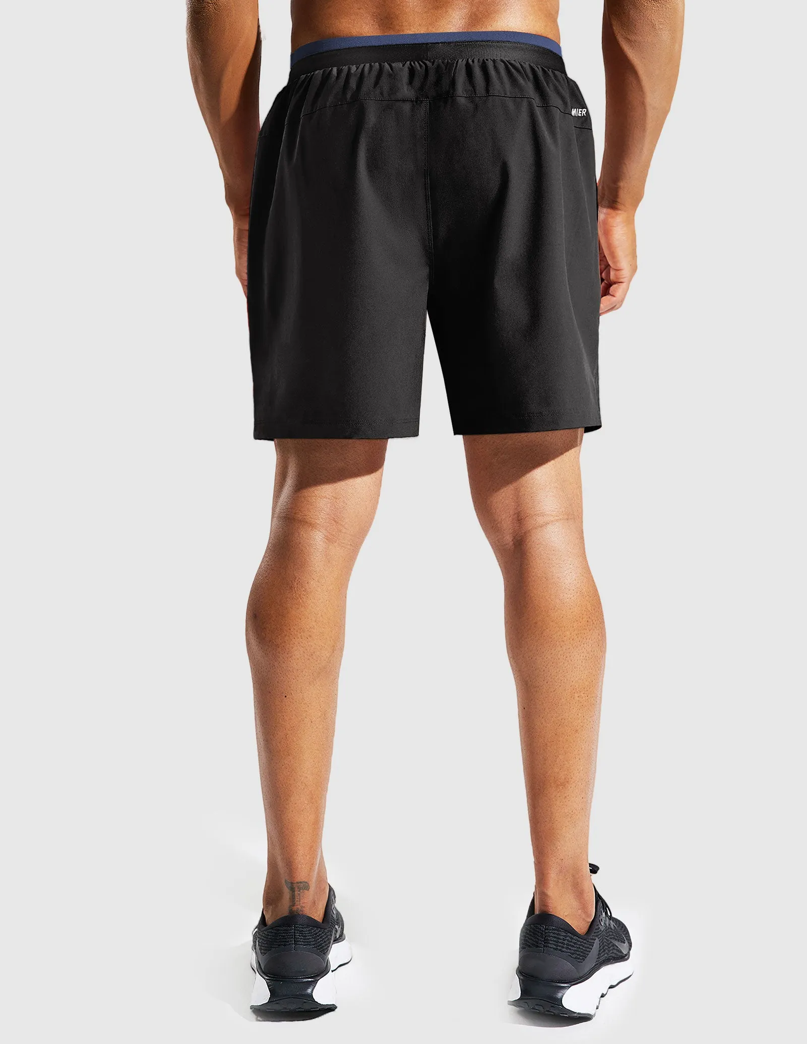 Men's 2 in 1 Running Shorts 5"