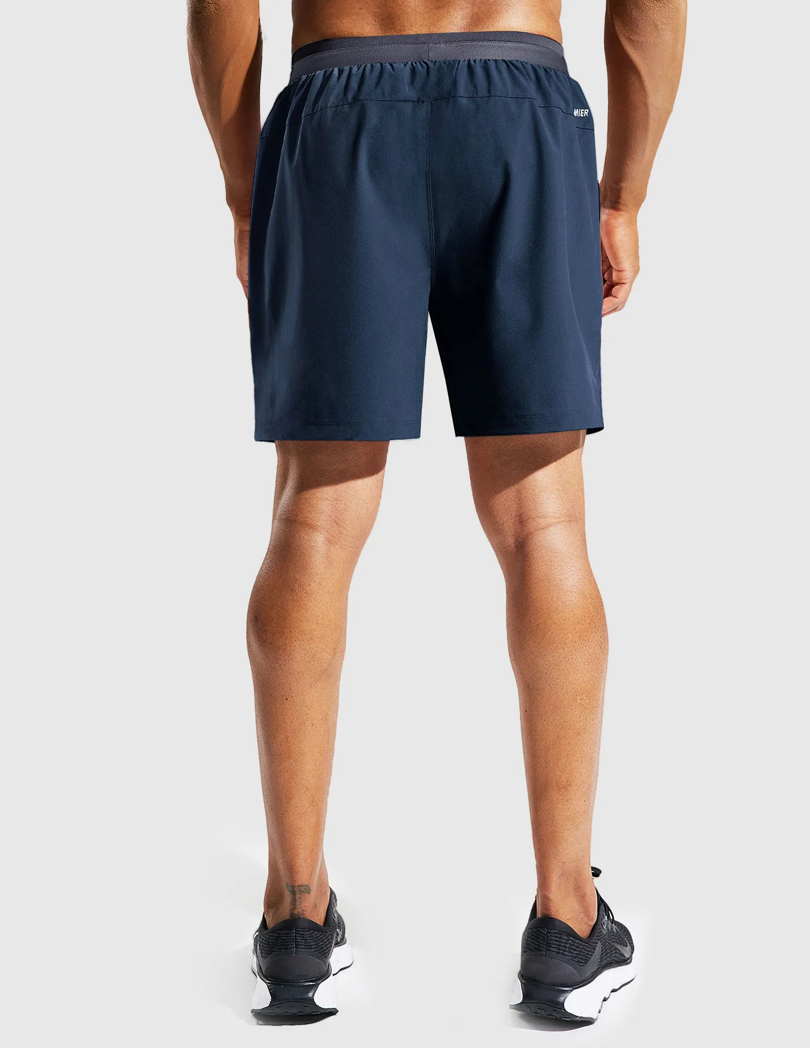 Men's 2 in 1 Running Shorts 5"