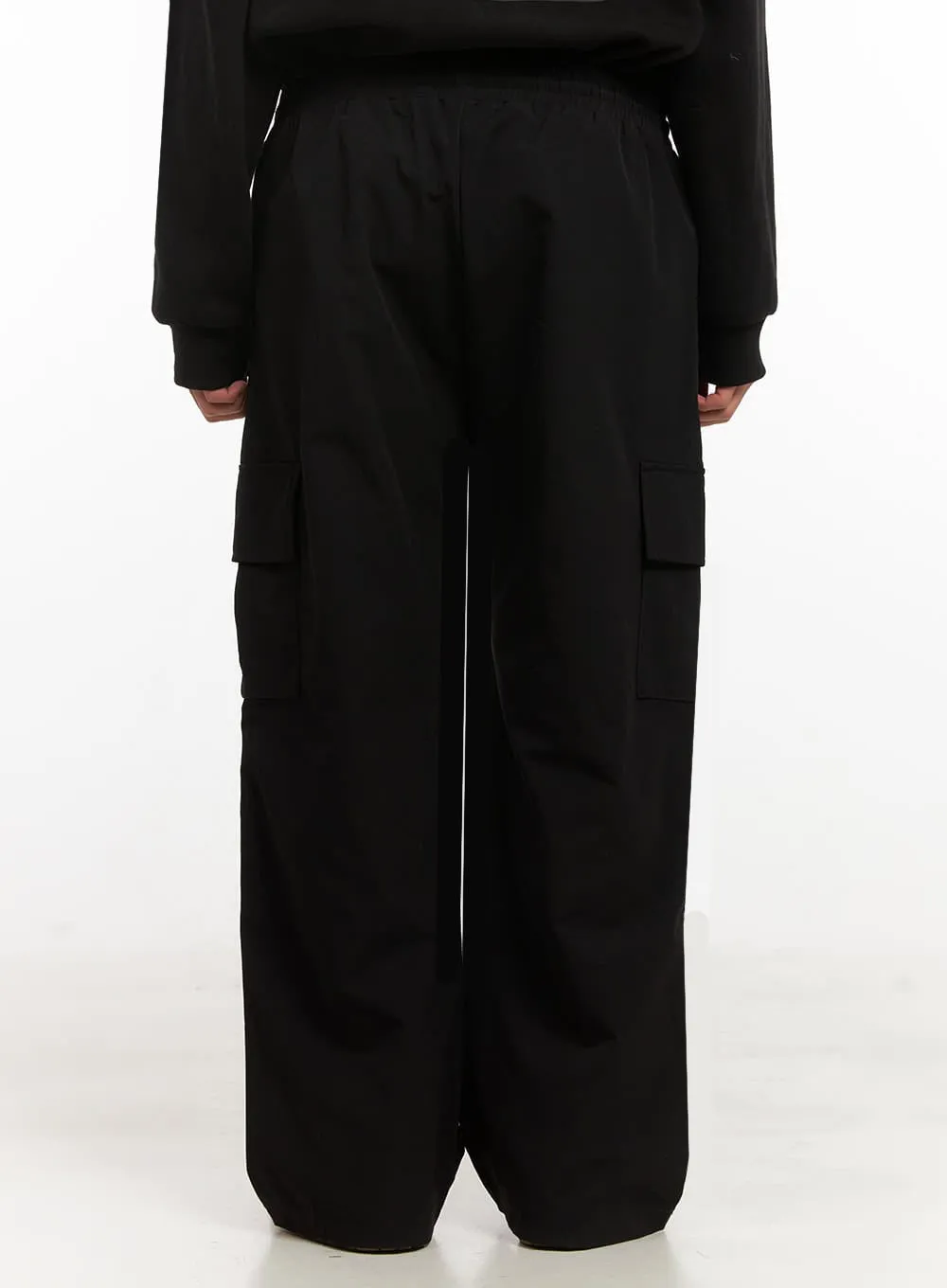 Men's Cargo Straight-Leg Sweatpants ID431
