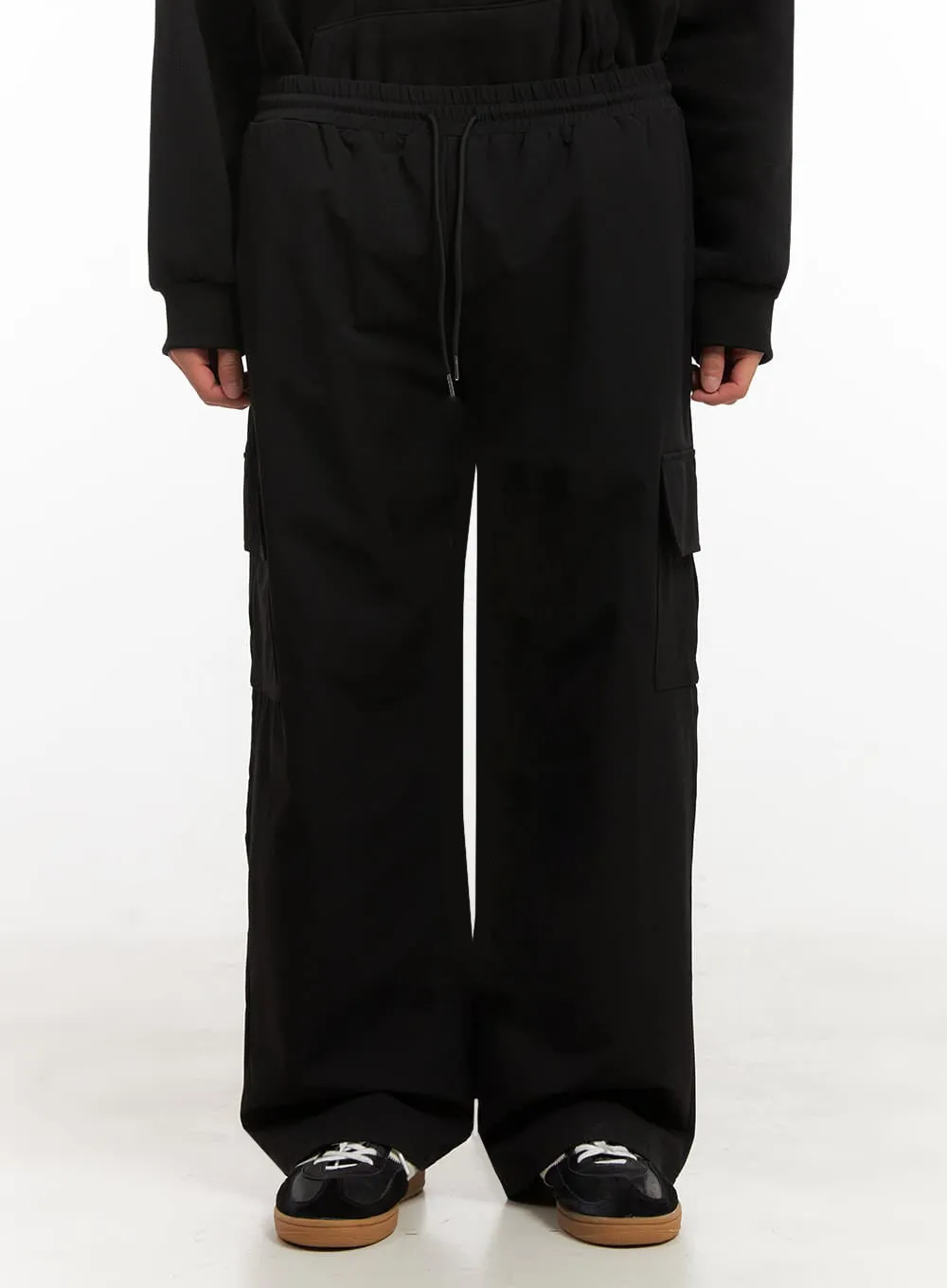 Men's Cargo Straight-Leg Sweatpants ID431