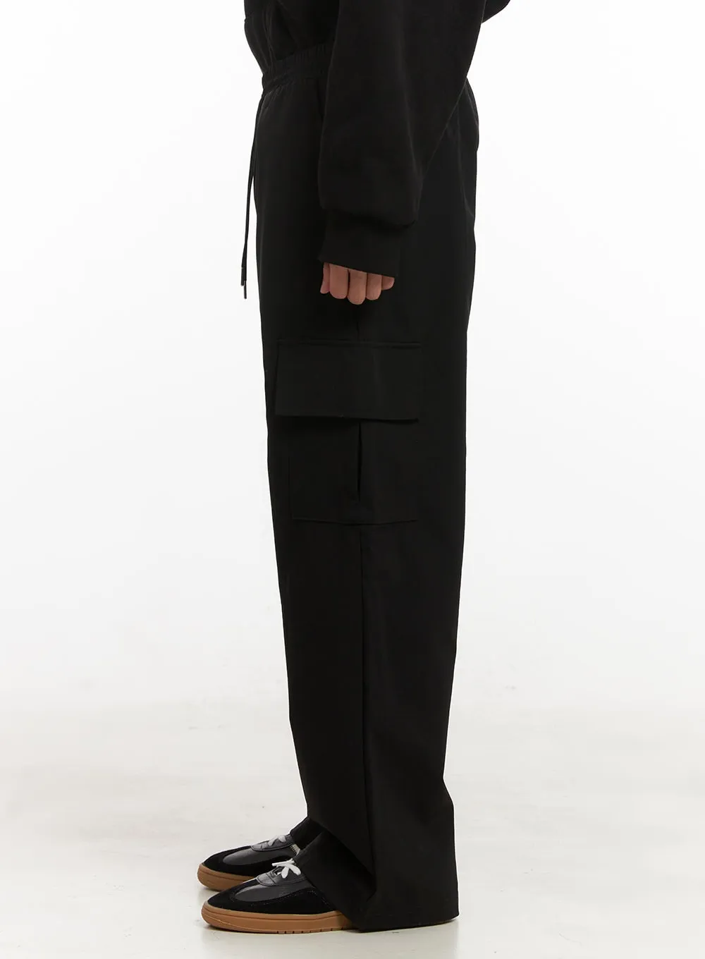 Men's Cargo Straight-Leg Sweatpants ID431