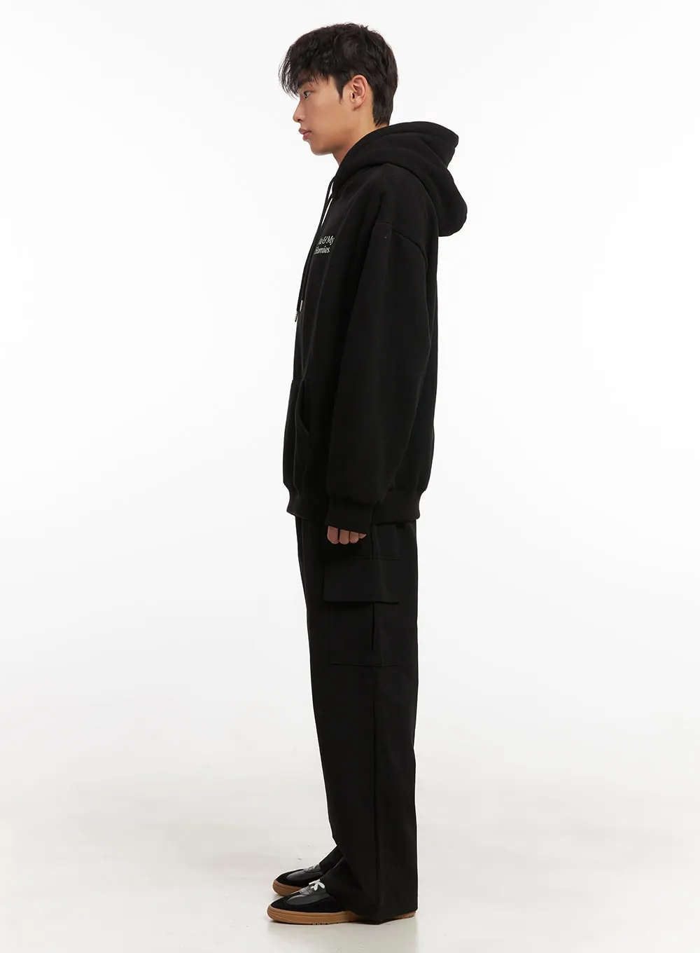 Men's Cargo Straight-Leg Sweatpants ID431