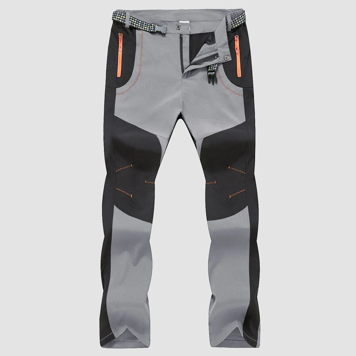 Men's Fleece Outdoor Winter Pants Waterproof Cargo Trousers