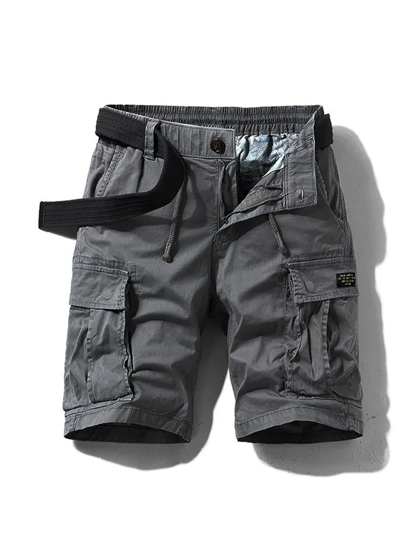 Men'S Loose Straight Fit Casual Cargo Shorts