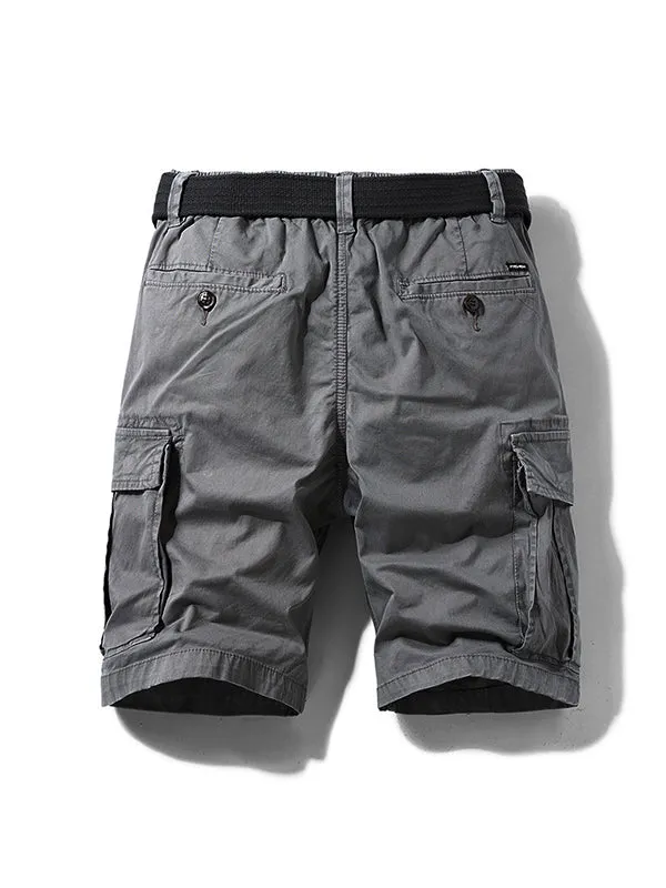 Men'S Loose Straight Fit Casual Cargo Shorts