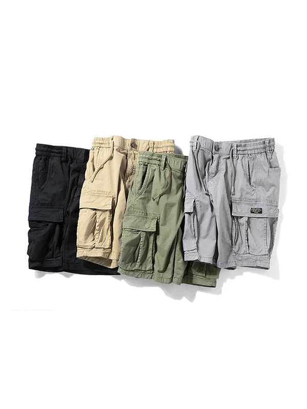 Men'S Loose Straight Fit Casual Cargo Shorts