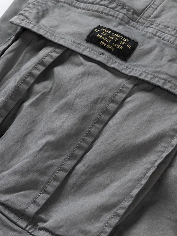 Men'S Loose Straight Fit Casual Cargo Shorts