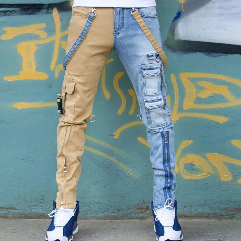 Men's Trendy Slim Fit Straight-Leg Pants - GlamzLife