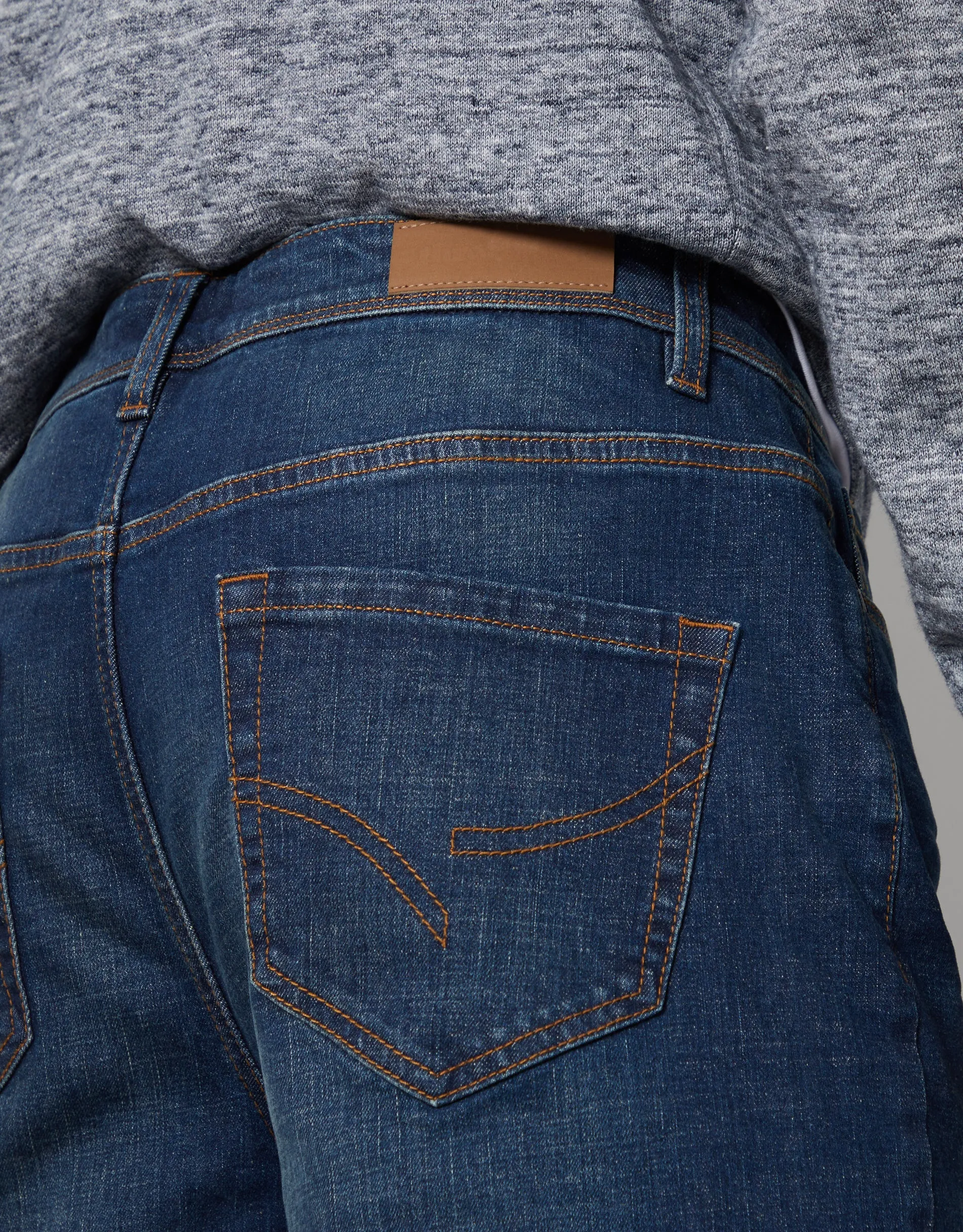 Men's Vintage Wash Straight Leg Jeans
