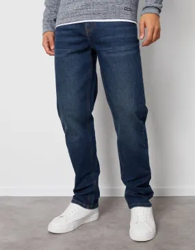 Men's Vintage Wash Straight Leg Jeans