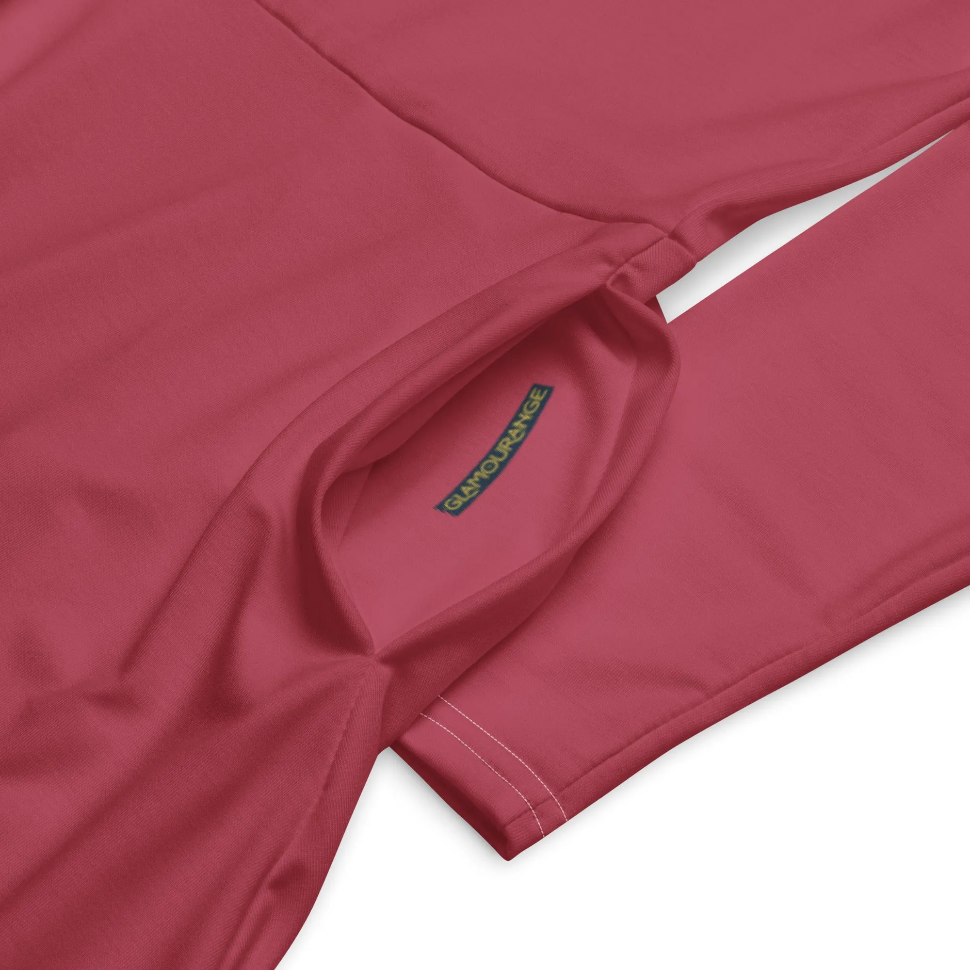 Midi Dress Long Sleeve Colour Hippie Pink (Glamourange Colour Midi Dress Long Sleeve for Women)