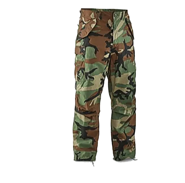 MILITARY ISSUE M65 BDU PANTS COLD WEATHER WOODLAND CAMOUFLAGE USA MADE