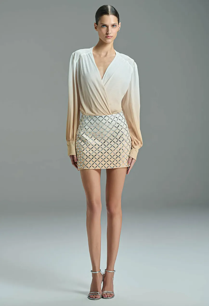 Mini Skirt Crystal Transfer