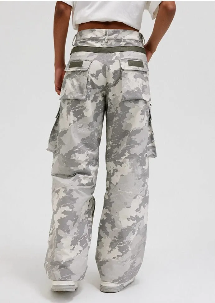 Multi-pocket Camouflage Cargo Pant