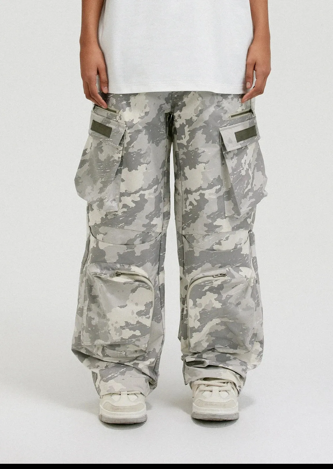 Multi-pocket Camouflage Cargo Pant