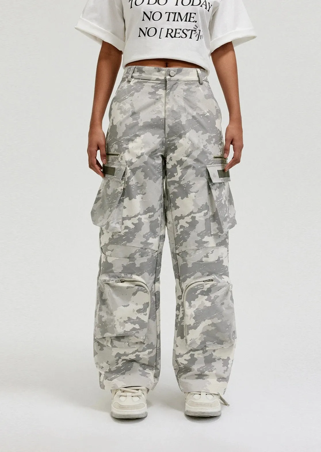 Multi-pocket Camouflage Cargo Pant
