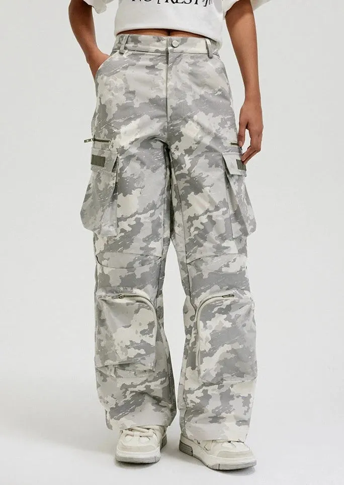 Multi-pocket Camouflage Cargo Pant