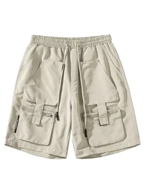 Multi-Pocket Strap Cargo Pants