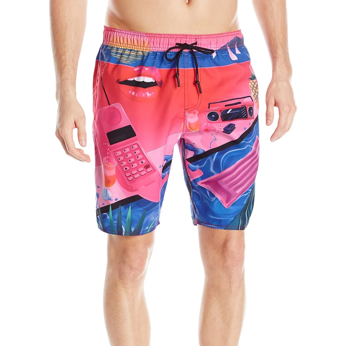 Neff Yoko Hts Men's Boardshort Shorts (Brand New)