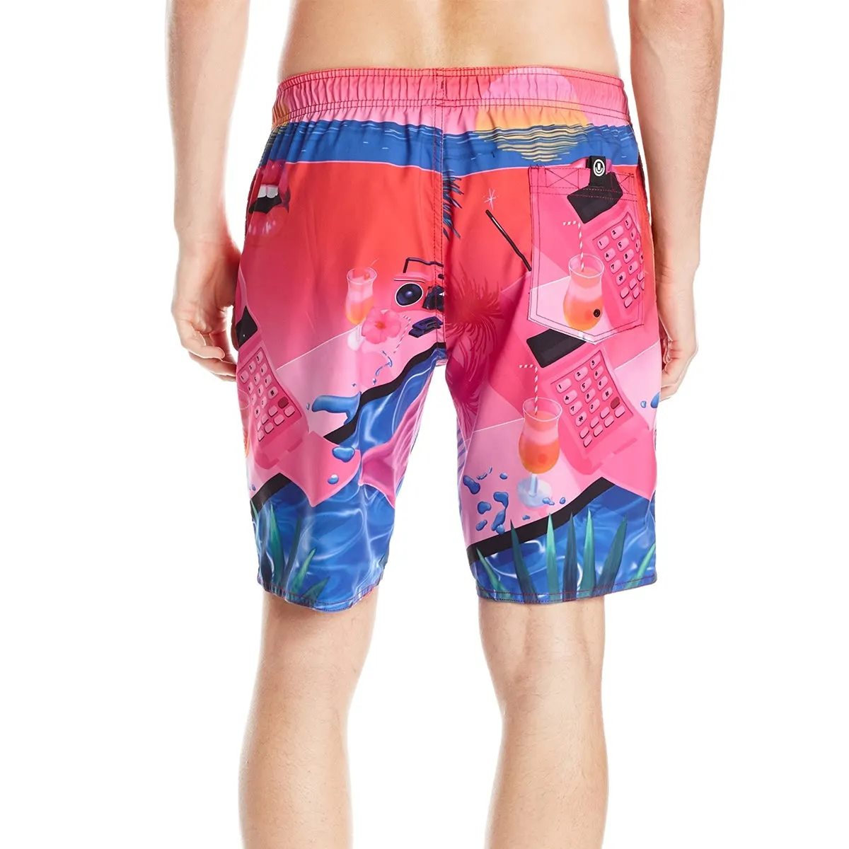 Neff Yoko Hts Men's Boardshort Shorts (Brand New)