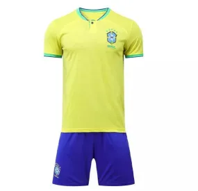 Neymar 10 Brazil Football Jersey with Shorts  S4809907