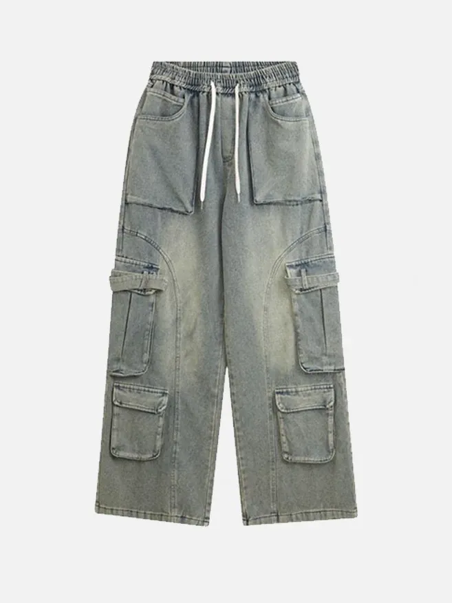 Niceprimes hiphop loose-fit jeans